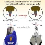 LED Dog Nail Clippers with Safety Features