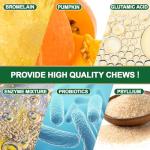 NEXZL 200 Chew No Poo Chews for Dogs-Coprophagia Stool Eating Deterrent-Stop Eating Poop for Canine- Dogs Poop Eat Deterrent Supplement with Probiotics&Digestive Enzymes Breath Aid Support-Chicken