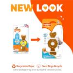 Nylabone Ring Bone Chew Toy for Puppies, Puppy Teething Toys, Puppy Enrichment Toys, Chicken Flavor, X-Small Dogs - Up to 15 lbs, 1 Count