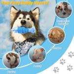 WinTour Tough Dog Toys for Aggressive Chewers, Indestructible Dog Chewers for Medium & Large Breeds, Squeaky Durable Chew Toys to Keep Them Busy, Reduce Boredom, Teeth Cleaning, Bacon Flavor