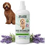 We Love Doodles Dog Detangler Spray - Leave-in Conditioner for Dogs - Dog Detangling Spray - Dematting Spray for Dogs - Tangle Remover - Made in The USA (Lavender)