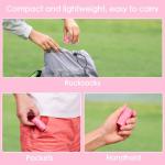 PPEIWASTE Poop Bags Rolls 256 Count - 9x13 Inches Pink Thickened Leakproof Lavender scent Poo Bags for Dogs, Eco-Friendly Pet Waste Bags for Walking, Home, Travel