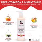 Warren London Hydrating Butter Leave in Pet Conditioner for Dogs | Lotion for Skin and Coat | Aloe Puppy & Dog Conditioner for Hair Detangler, Dry Skin, & Pet Fur Dandruff | Made in USA | Guava 8oz