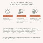 Dandylion Clean Paws | No-Rinse Dog Paw Cleaner & Dog Paw Washer | Gentle, Fragrance-Free, pH Balanced Foaming Cleanser with Silicone Bristle Brush | Safe for All Dogs | 5 fl oz