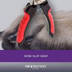Ryan's Pet Supplies Paw Brothers Nail Clipper for Dogs and Cats, Pet Nail Clippers, Safe Grooming Tool, Professional Grade for Groomers, Stainless Steel Blades, Safety Guard, Small, 5 Inches