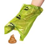 ECO-CLEAN Dog Poop Bags, 24 Rolls/360 Bags with Dispenser, Dog Waste Bags, Unscented, Leak-Proof, Easy Tear-Off