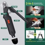 CATPICK 2-in-1 Cat Nail Clippers & Dog Nail Clippers Trimmers for Large Medium Small Dogs Cats Claw Trimmer Quick Sensor and Safety Guard USB Rechargeable with 2 LED Lights Dogs Nail Trimmer