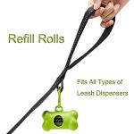 ECO-CLEAN Dog Poop Bags, 24 Rolls/360 Bags with Dispenser, Dog Waste Bags, Unscented, Leak-Proof, Easy Tear-Off