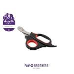 RYAN'S PET SUPPLIES Paw Brothers Small Medium Dog & Cat Nail Clipper Scissor and Trimmer, Easy to use, Toenail Claw, Professional Stainless Steel Blade Grooming Tool for Pets