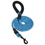 Amazon Basics Round Dog Leash, Heavy Duty, Durable Rope for Small, Medium, and Large Dogs, Lightweight Design for Walking, Training, and Outdoor Activities, Blue, 6 Ft