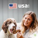 Benebone Tripe Bone Durable Dog Chew Toy for Aggressive Chewers, Real Tripe, Made in USA, Medium