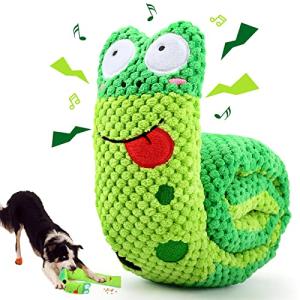 Letsmeet Squeak Dog Toys for Stress Release & Boredom Relief, Dog Puzzle IQ Training, Snuffle Foraging Instinct Training - Suitable for Small, Medium & Large Dogs