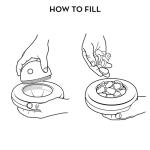 KONG Gyro - Interactive Dog Toy for Treat Dispensing - Dog Slow Feeder for Healthy Eating - for Medium/Large Dogs