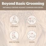 Skout’s Honor Probiotic Natural Dog Shampoo and Conditioner with Avocado Oil & Omega-3s, Gentle Puppy Shampoo, Hydrating Dog Conditioner, 97% Natural, Paraben & Sulfate-Free, Cruelty-Free, 16 oz