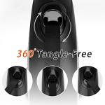 JUBDUG Retractable Dog Leash, 26 Feet Dog Leash for Small to Large Dogs up to 110lbs, Anti-Slip Handle One Button Lock and Release, Heavy Duty 360° Tangle-Free