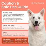 Coat Defense Daily Preventative Powder for Dogs and Cats | Anti-Itch Powder, Odor Control | Talc-Free, Non-Toxic Coat Defense for Dogs | 9 oz Precision Point