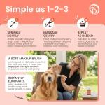 Coat Defense Daily Preventative Powder for Dogs and Cats | Anti-Itch Powder, Odor Control | Talc-Free, Non-Toxic Coat Defense for Dogs | 9 oz Precision Point