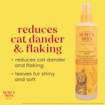 Burt's Bees for Pets Dander Reducing Cat Spray with Colloidal Oat Flour and Honey - Cat Dander Remover Gives Dry Skin Relief for Cats, Essential Kitten Supplies for Allergy Relief, 10 Fl Oz