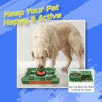 Pets First NCAA Miami University Large Puzzle Toy, Dog Puzzle Treat Toy, New Large Size, Interactive Dog Treat Toy, Dog Slow Feeding Toy