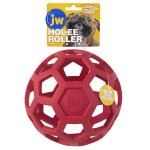 JW Pet Hol-ee Roller Dog Toy Puzzle Ball, Natural Rubber, Extra Large (7.5 Inch Diameter), Colors May Vary, (Count of 1)