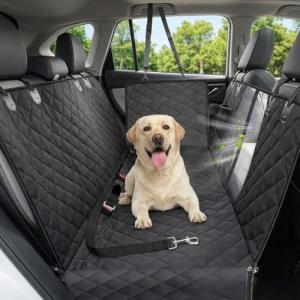 Durable Waterproof Dog Car Seat Cover with Hammock