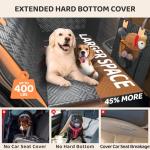 Durable Dog Car Seat Cover and Hammock