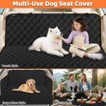 URPOWER Waterproof Dog Car Seat Cover for Backseat