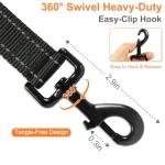 6 FT Heavy Duty Dog Leash with Padded Handles