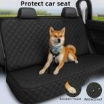 Fidozen Waterproof Dog Car Seat Cover - Black