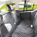 Waterproof Dog Seat Cover with Mesh Window