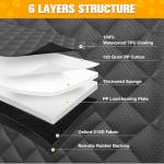 PETICON Waterproof Dog Booster Car Seat with Windows