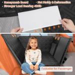 Dog Back Seat Extender and Waterproof Car Cover