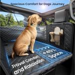 REEVAA Waterproof Dog Hammock Seat Cover for Trucks