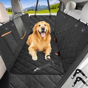 Waterproof Dog Car Seat Cover with Side Flap