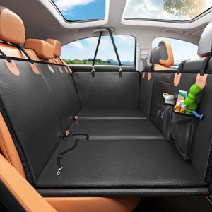 Dog Back Seat Extender and Waterproof Cover