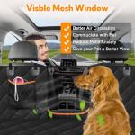 Waterproof Dog Car Seat Cover with Side Flap