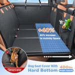 Dog Back Seat Extender and Waterproof Cover
