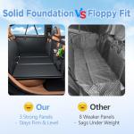 Dog Back Seat Extender and Waterproof Cover