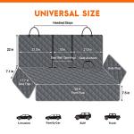 Yuntec Waterproof Dog Car Back Seat Cover