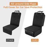 PETICON Waterproof Dog Car Seat Cover with Flaps
