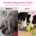 Interactive Dog Roller Puzzle Toy - Keeps Dogs Busy