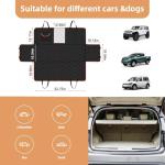 Scratchproof Waterproof Dog Car Seat Cover with Mesh