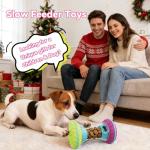 Interactive Dog Roller Puzzle Toy - Keeps Dogs Busy