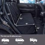 Dog Car Seat Cover - Waterproof, Durable, Nonslip