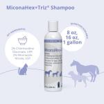 MiconaHex+Triz Shampoo for Dogs and Cats 8 oz