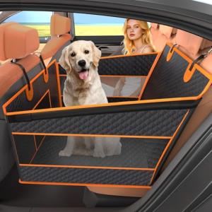 Large Dog Car Seat Extender with Waterproof Fabric
