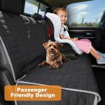 Dog Car Seat Cover for Back Seat Protection