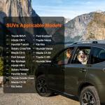 Waterproof Dog Car Seat Cover for SUVs