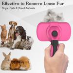 Self-Cleaning Slicker Brush for Dogs and Cats
