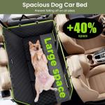 Waterproof Dog Car Seat Cover - Back Seat Protector